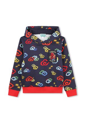Sweat à capuche - bleu de chine
