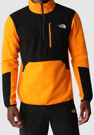 Suéter de forro polar - orange
