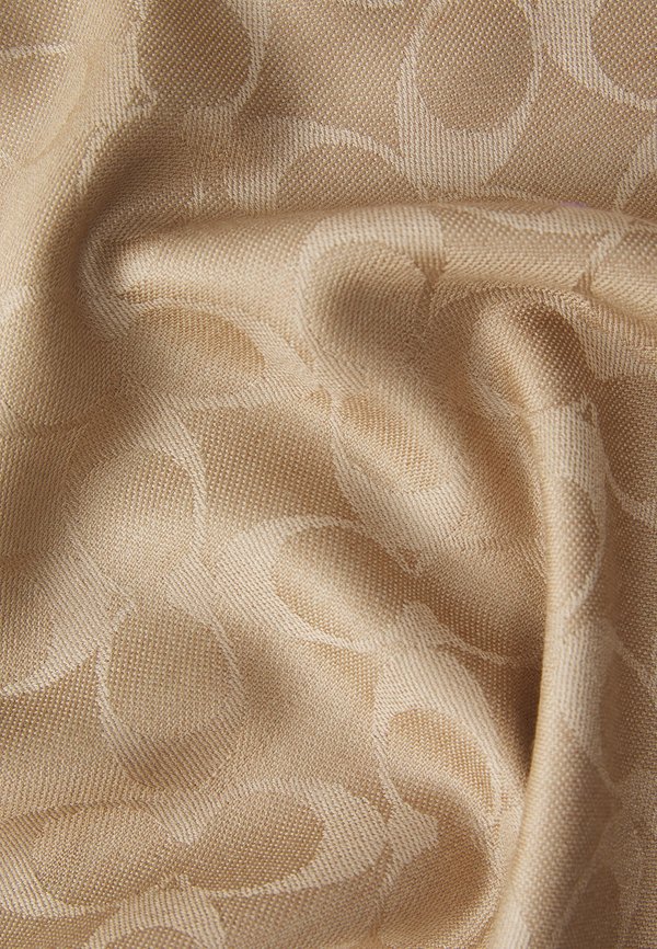 BIAS SIGNATURE C OBLONG - Scarf - sand3