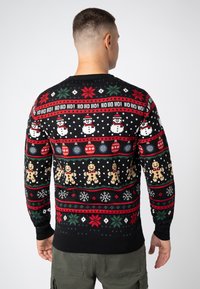 Sublevel Strickpullover - black