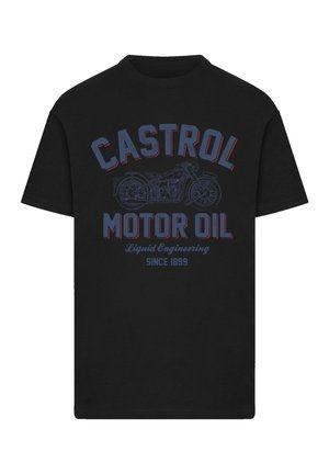 Print T-shirt - schwarz