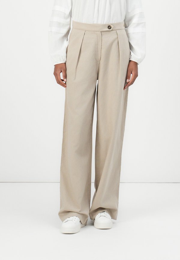 LUCY TROUSERS - Trousers - light sand