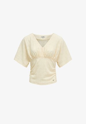 Salsa Jeans, SALSA ARRÁBIDA HEMD - Blouse - beige