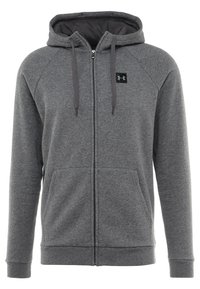 Under Armour RIVAL  - Veste de survêtement - charcoal light heather/black