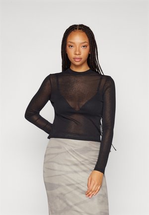 Long sleeved top - black