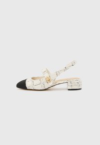 AGATHE - Escarpins - white/black