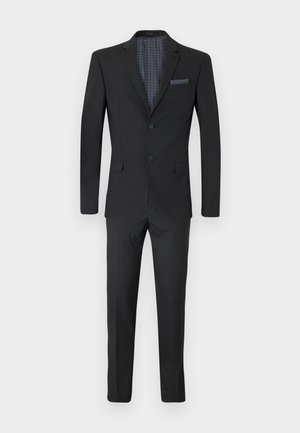 Isaac Dewhirst NOTCH SLIM SUIT - Completo - charcoal