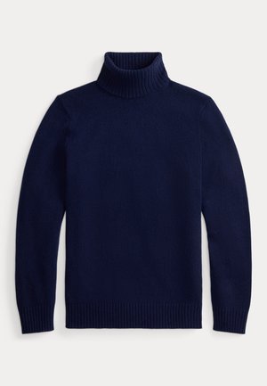 Polo Ralph Lauren CASHMERE TURTLENECK SWEATER - Džemperis - bright navy