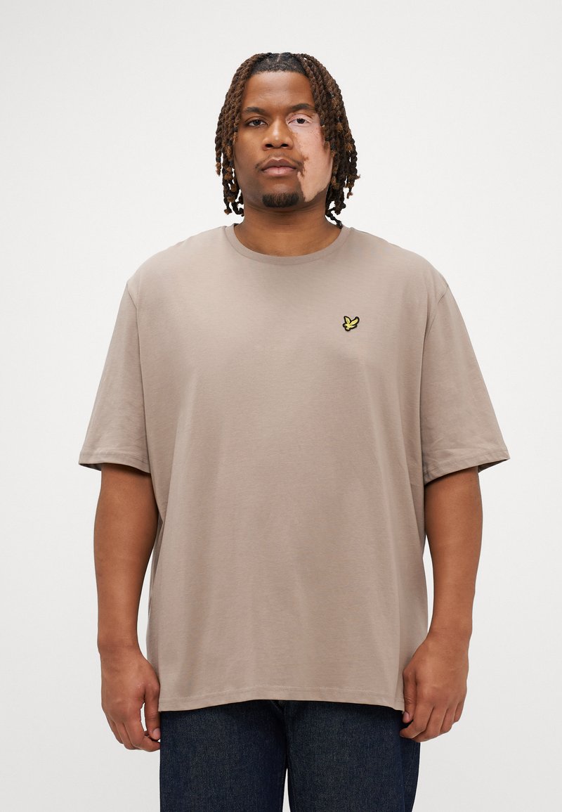 Lyle & Scott Jednoduché tričko - heritage taupe