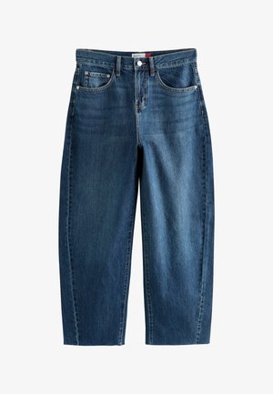 Next, REGULAR FIT - BARREL LEG JEANS . - Pernera ancha - dark blue