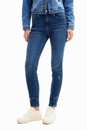 Desigual DENIS - Jeans Slim Fit - medium wash