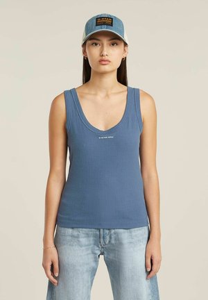 SLIM - Top - mid blue