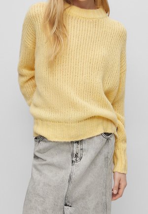 Strickpullover - beige