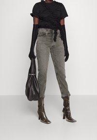 Agolde Vaqueros rectos - dark grey