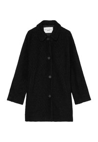 Marc O'Polo DENIM OUTDOOR CURLY WOOL - Klasikinis paltas - black