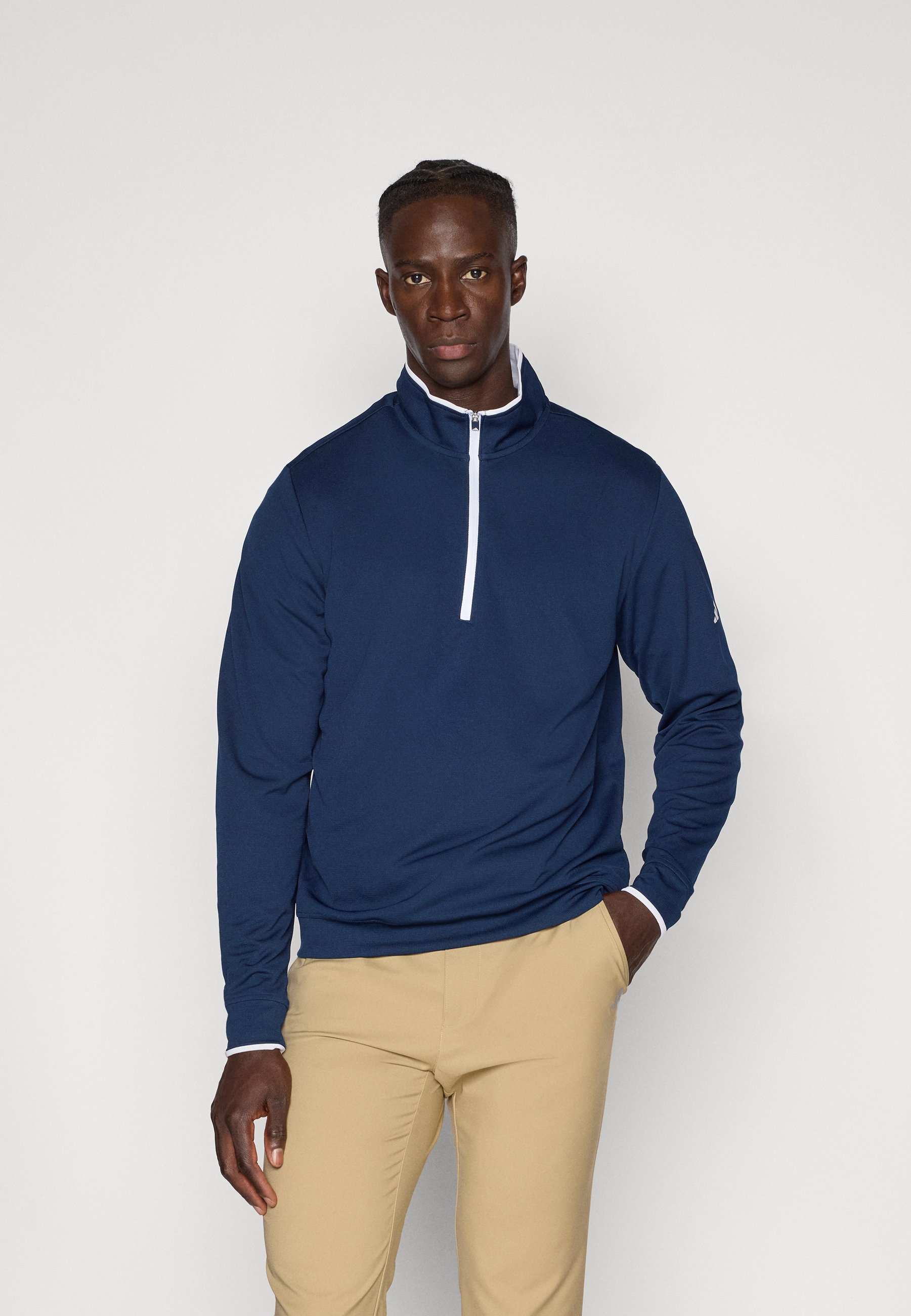 adidas Golf MENS LIGHTWEIGHT QUARTER ZIP - Sweatshirt - collegiate