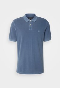 SHORT SLEEVE SLITS AT HEM EMBROIDERY - Polo majica - moon stone