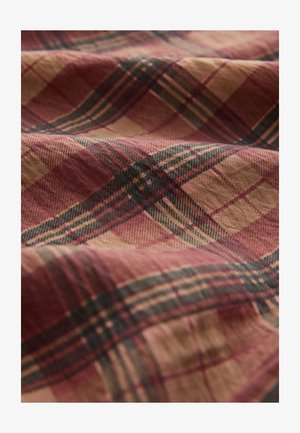 Next, SHEER BALLOON LEG - Pantalon classique - pink rust check