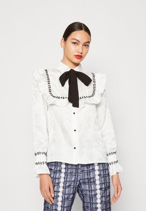 TALLULAH ROSE TRIM BLOUSE - Paitapusero - offwhite