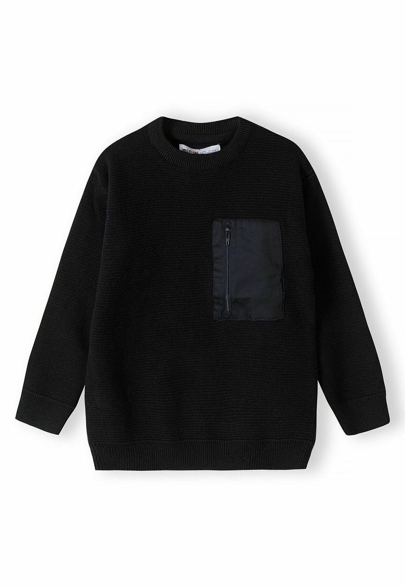 MINOTI - CREW NECK - Trui - black, Vergroten