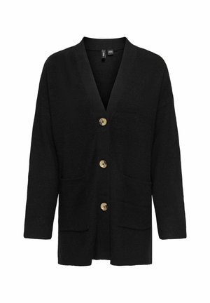 ONLY, CARDIGAN ONLBIBBI CARDIGAN - Gilet - black