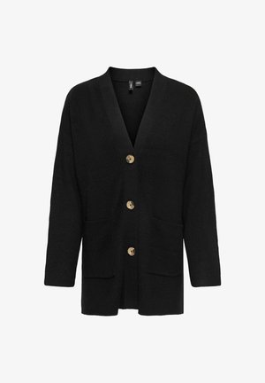 ONLY, CARDIGAN ONLBIBBI CARDIGAN - Gilet - black