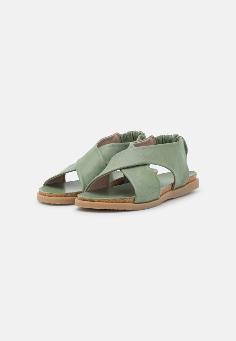 Damen Sneaker | lilimill SOFIA Riemensandalette hellgrün/grün - JB71708 Damen Sneaker | lilimill SOFIA Riemensandalette hellgrün/grün - JB71708