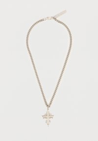 CUBAN CROSS UNISEX - Halskette - silver-coloured