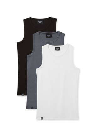TRIPACK EVERYDAY TANK - Top - black white grey