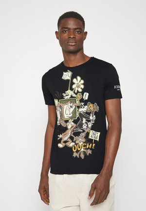 T-shirt con stampa - nero