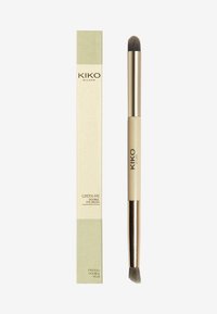 KIKO Milano - GREEN ME DOUBLE EYE BRUSH - Pennelli ombretto Immagine in miniatura 1
