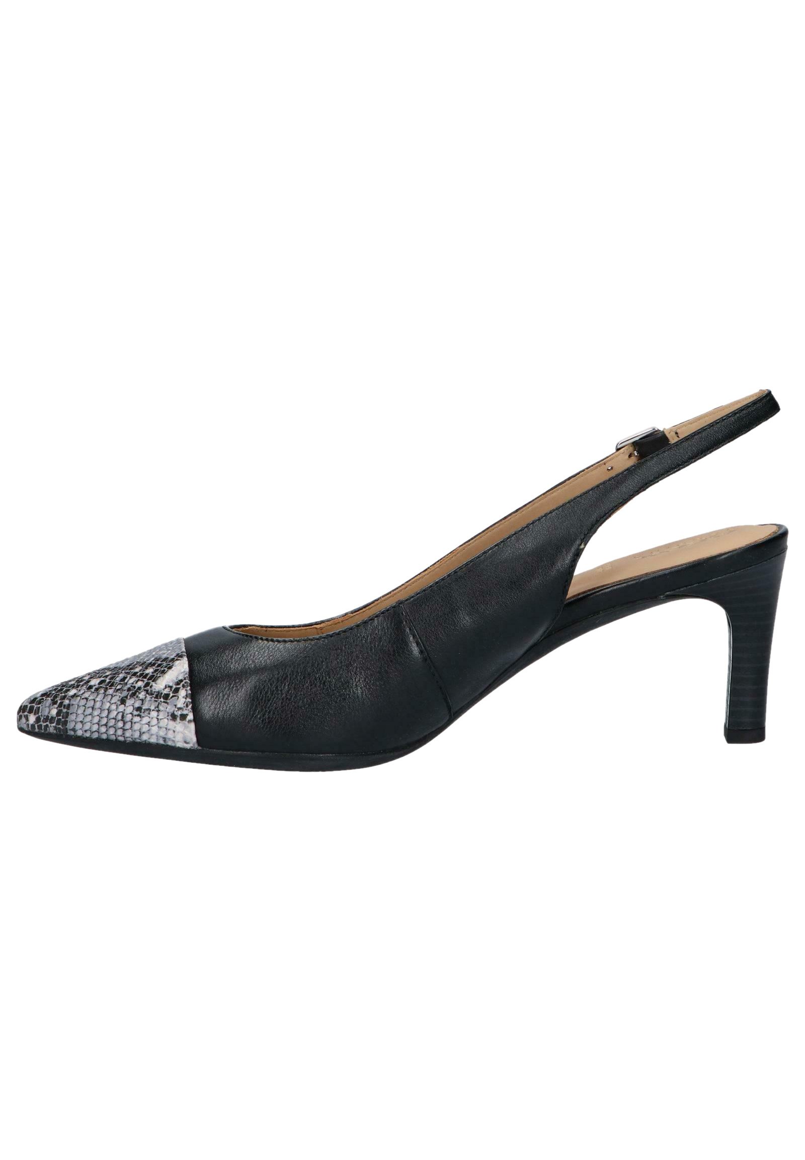 Geox D BIBBIANA - Tacones - black sand/negro - Zalando.es