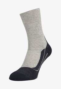 FALKE - RU4 - Urheilusukat - light grey Pienoiskuva 1