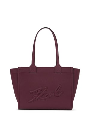 K/SKUARE MEDIUM GRAINY - Tote bag - windsor burgundy