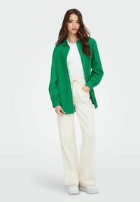 ONLY NORA NEW L/S WVN NOOS - Blusa - lush meadow
