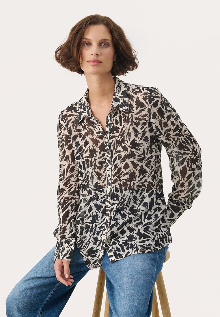 Part Two Overhemdblouse zwart