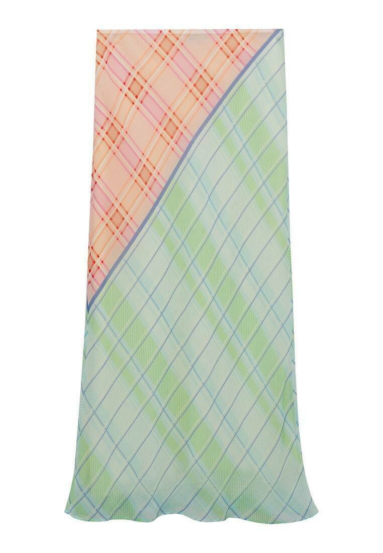 Mango Maxirok donkerblauw