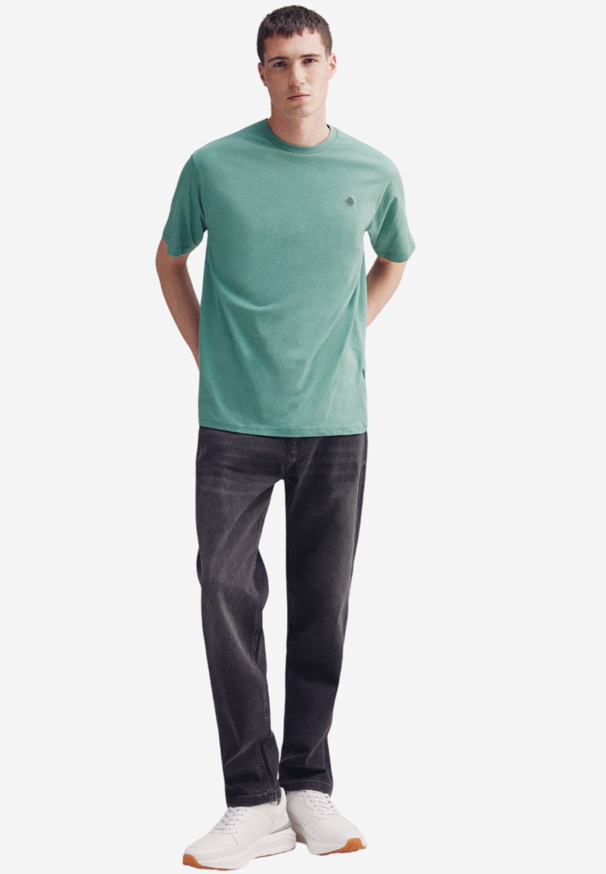 Maglietta Uomo Springfield: Cotone Loose Fit Con Strisce, Girocollo, Manica Corta - Comfort Quotidiano