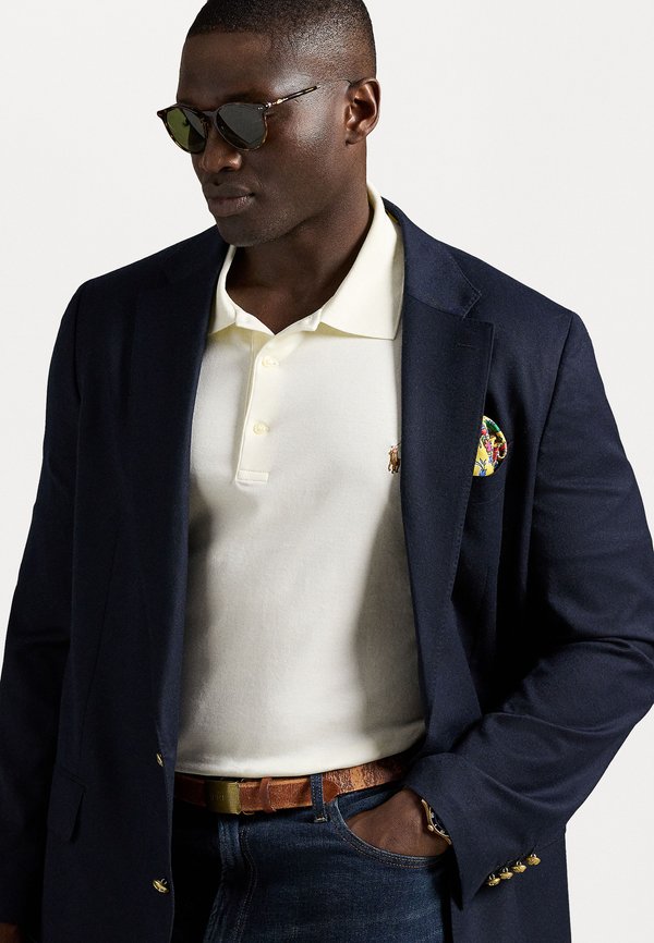 SOFT COTTON POLO SHIRT - Polo shirt - pale cream4