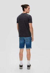 QS Short en jean - blau