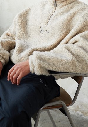 Felpa in pile - white