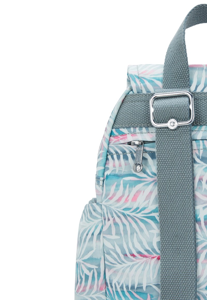 Kipling CITY ZIP MINI - Rucksack - palmtree leaves/light  display picture 1