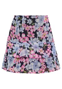 Jupe A-Line Dorothy Perkins - Multicolore Géométrique - Taille 8 - Occasion TB