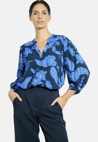 LOOSE PRINTED  - Camicetta - navy basic