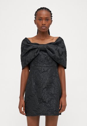 VMSULLE BOW SHORT DRESS - Cocktailjurk - black
