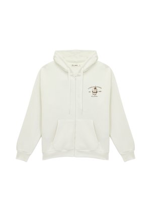 Sudadera con cremallera - beige
