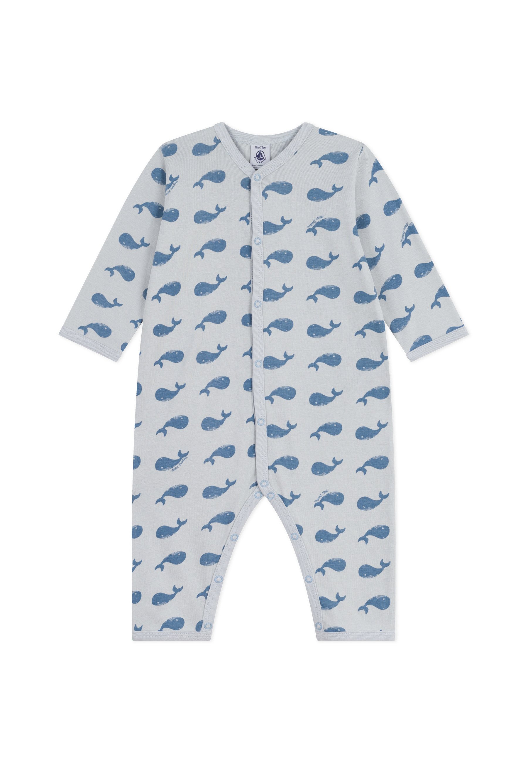 Petit Bateau Dors Bien Sans Pieds Manches Longues Bébé Fille - Pyjama Coton Doux Et Confortable