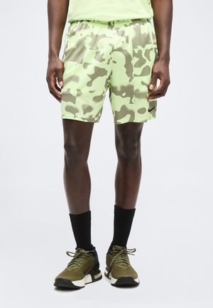 FLEX SHORT - Αθλητικό σορτς - light liquid lime/light army/black