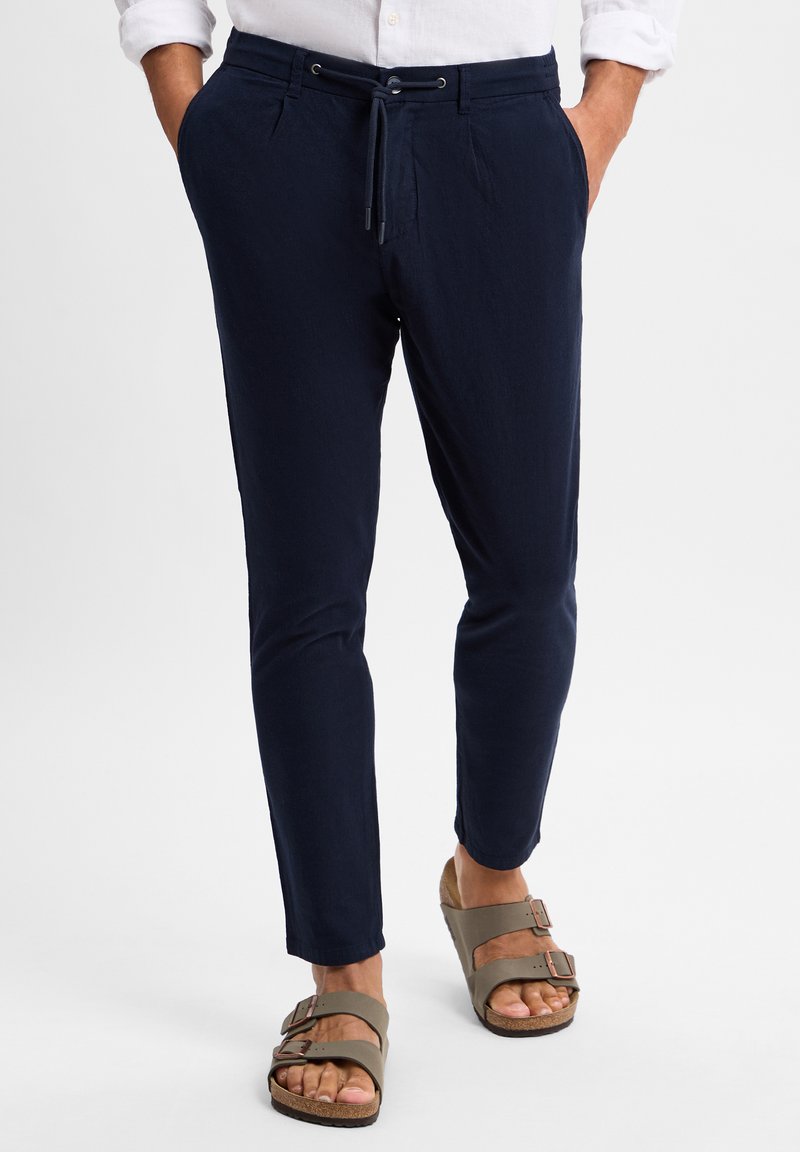 FINSHLEY & HARDING - RILEY - Trousers - marine, Enlarge