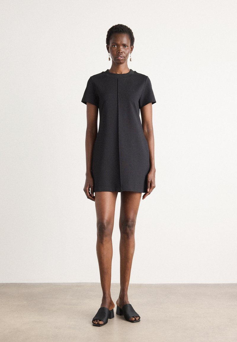 Calvin Klein Jeans MILANO T SHIRT DRESS - Jersey dress - black